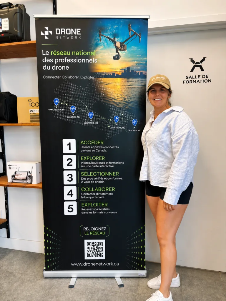 Annie-Pier Lachance, fondatrice de Drone Network